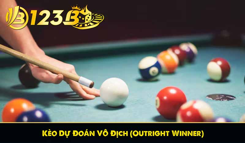 Cá Cược Bida – Kiến Thức Cơ Bản Dành Cho Người Chơi Mới 7 Kèo Dự Đoán Vô Địch (Outright Winner)