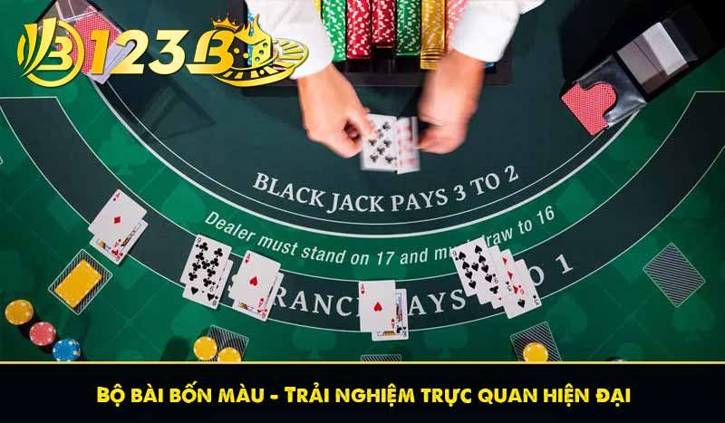 Chất bài tây - Lịch sử, nguồn gốc và vai trò trong game 123B 11 Bộ bài bốn màu – Trải nghiệm trực quan hiện đại